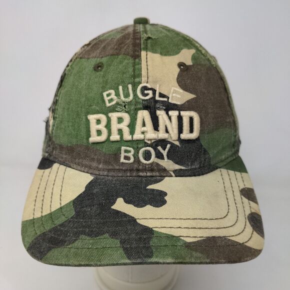 Bugle Boy Men's Strapback Camo Hat Adjustable Embroidered Logo - Picture 2 of 7